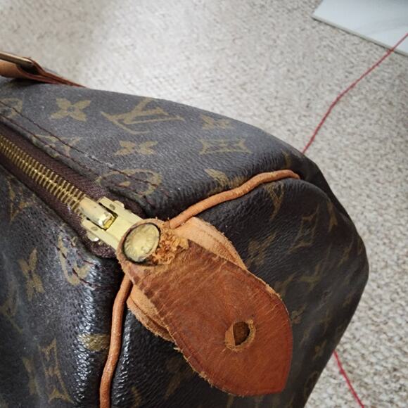 Louis Vuitton Monogram Speedy 35 with COA